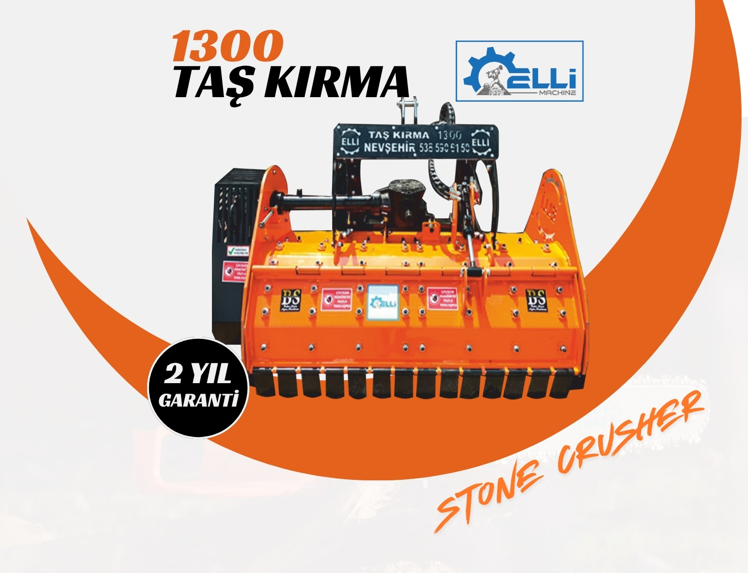 1300 Taş Kırma Makinesi
